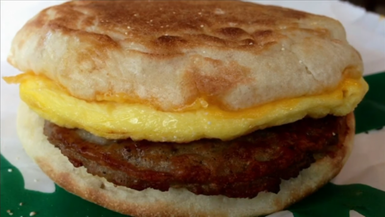 How much is an egg sandwich at Starbucks?