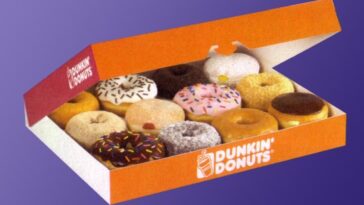 How much is big box at Dunkin donuts?