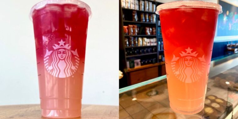 How much is the strawberry Sunset Starbucks?