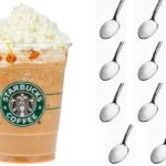 How much sugar is in a caramel frappuccino?