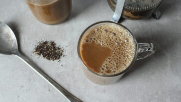 How much sugar is in a chai latte with almond milk?