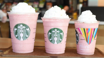 How much sugar is in a large frappuccino from Starbucks?