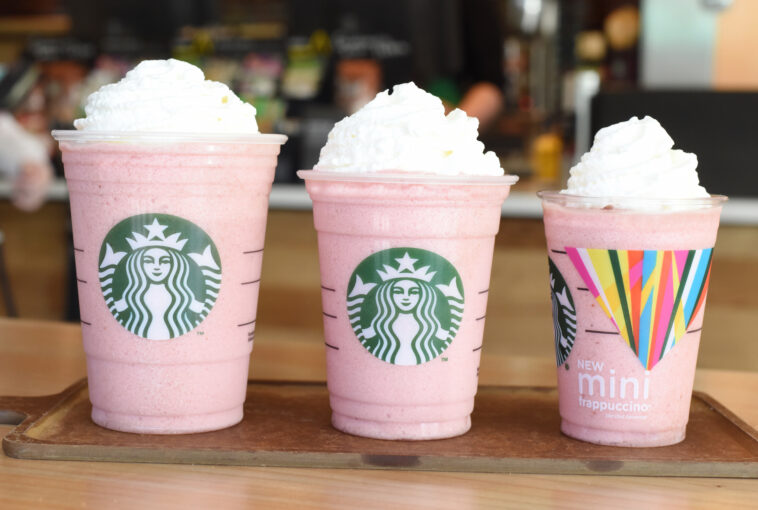 How much sugar is in a large frappuccino from Starbucks?