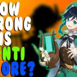 How strong is Venti lore?