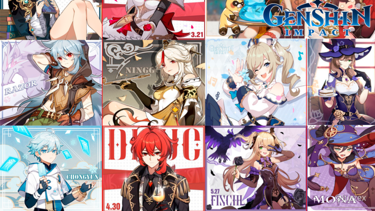 How tall is every Genshin character?