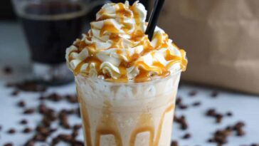 Is Caramel Frappuccino with coffee?
