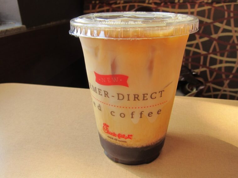 Is Chick Fil A iced coffee sweet?