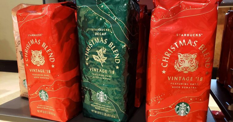 Is Christmas Blend available at Starbucks?