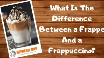 Is Frappuccino and frappe the same?