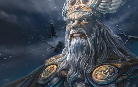 Is Odin a god of wind?