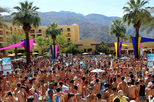 Is Palm Springs a party town?