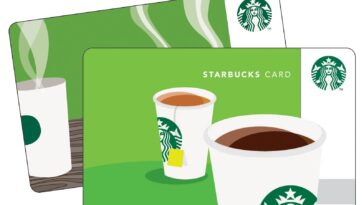 Is Starbucks Rewards card free?