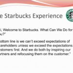Is Starbucks customer centric?