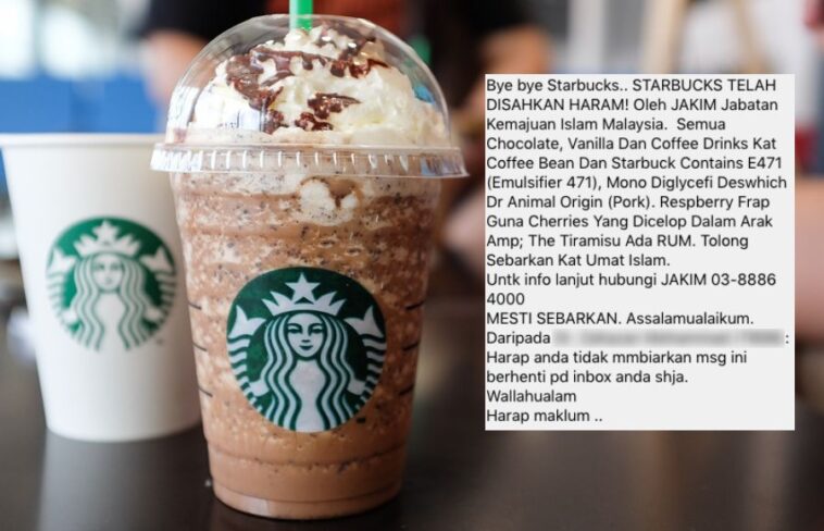Is Starbucks halal in Malaysia?