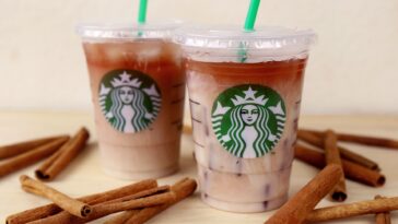 Is Starbucks iced chai latte healthy?