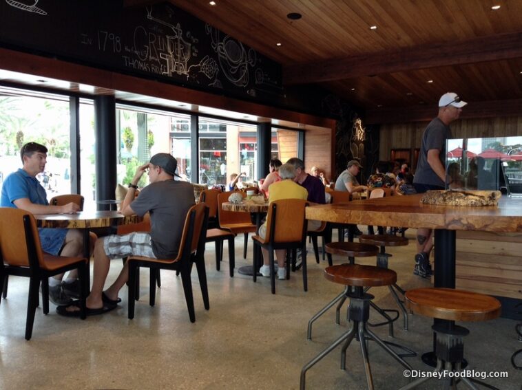 Is Starbucks indoor seating NYC?