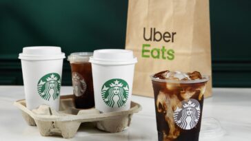 Is Starbucks no longer on Uber Eats?
