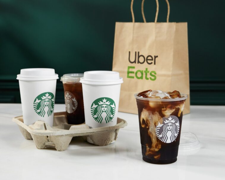 Is Starbucks no longer on Uber Eats?