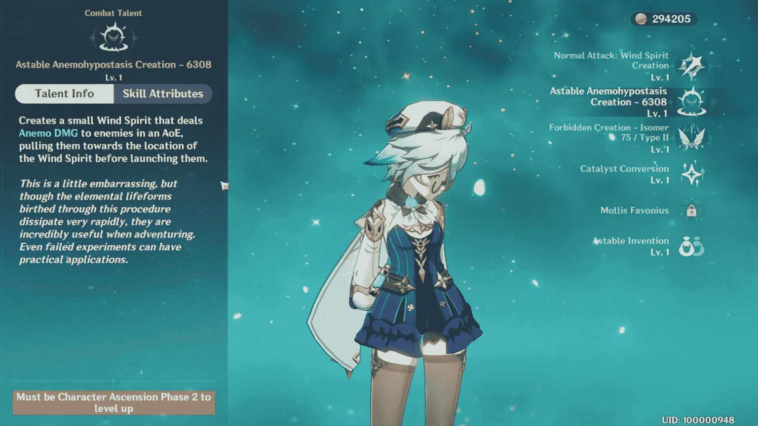 Is Sucrose a boy or girl Genshin?