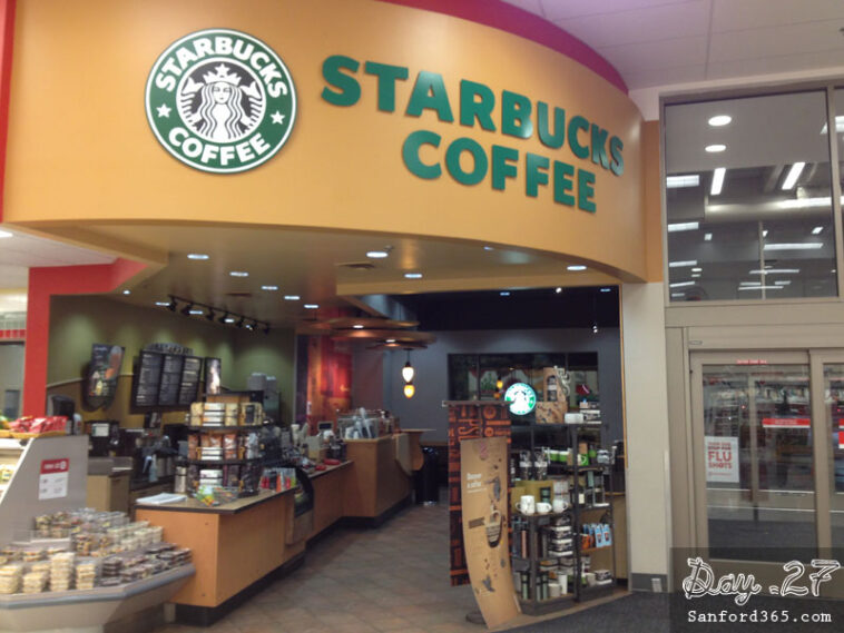 Is Target Starbucks a real Starbucks?