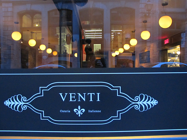 Is Venti Italian for large?