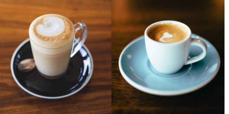 Is a macchiato stronger than a latte?