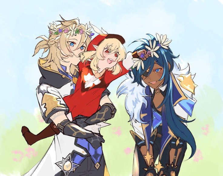 Is albedo and Klee siblings?