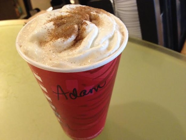 Is chestnut praline latte a holiday drink?