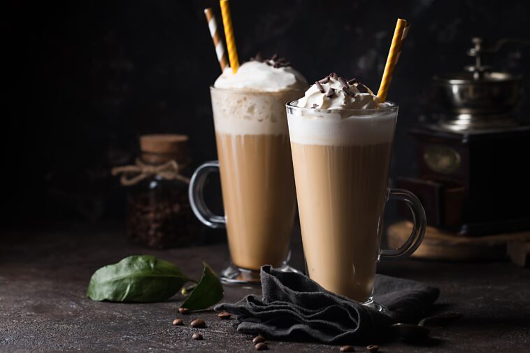 Is coffee in a frappe?