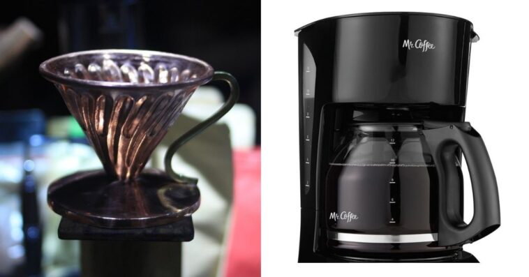 Is drip coffee the same as Pour over?