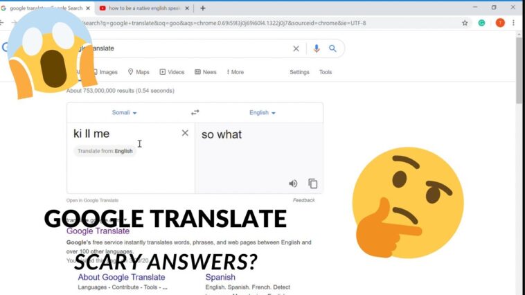 Is the Google Translate glitch real?
