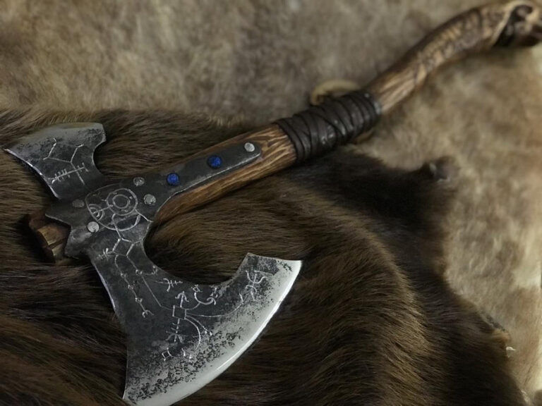 Is the Leviathan axe in Norse mythology?