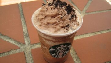 Is the mocha cookie crumble sweet?