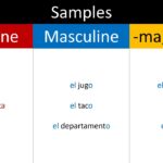 Is the word Grande feminine or masculine?