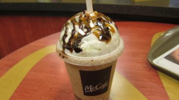 Is there a chocolate frappe at McDonald's?