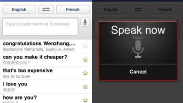 Is there an app that translates as you speak?