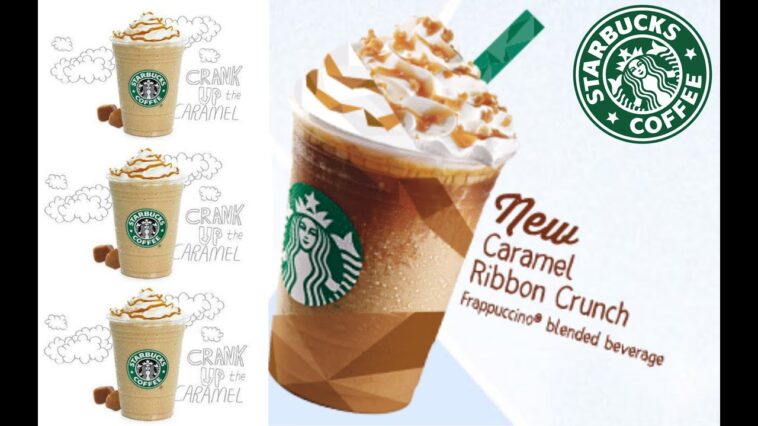Is there caffeine in a caramel ribbon Crunch Frappuccino?