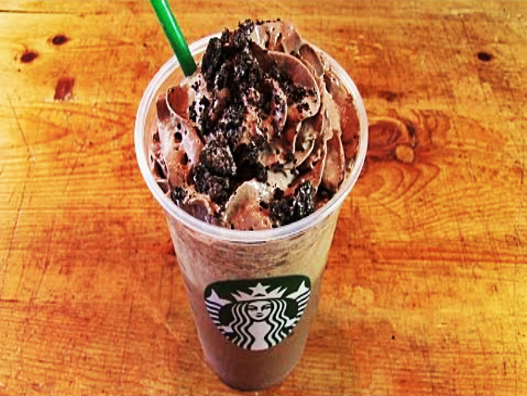 Is there caffeine in the mocha cookie crumble FRAP?