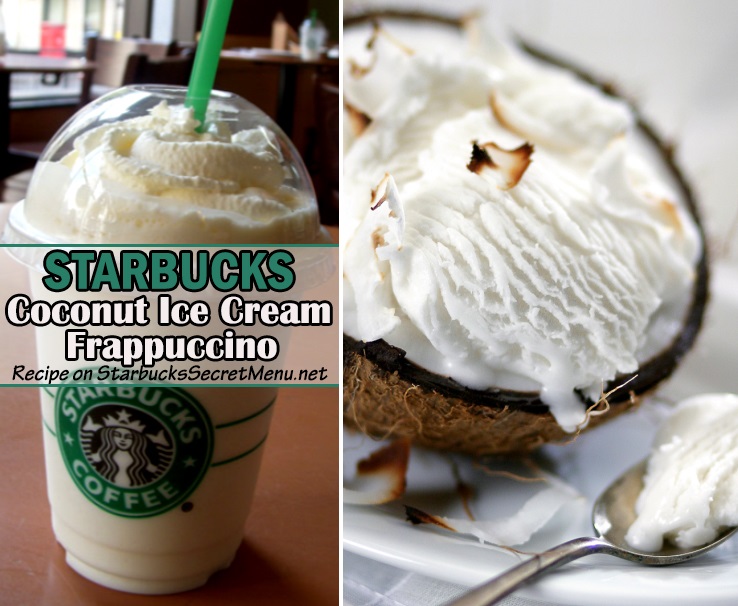 Is there ice cream in Starbucks Frappuccino?