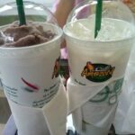 Is there milk in frappe?