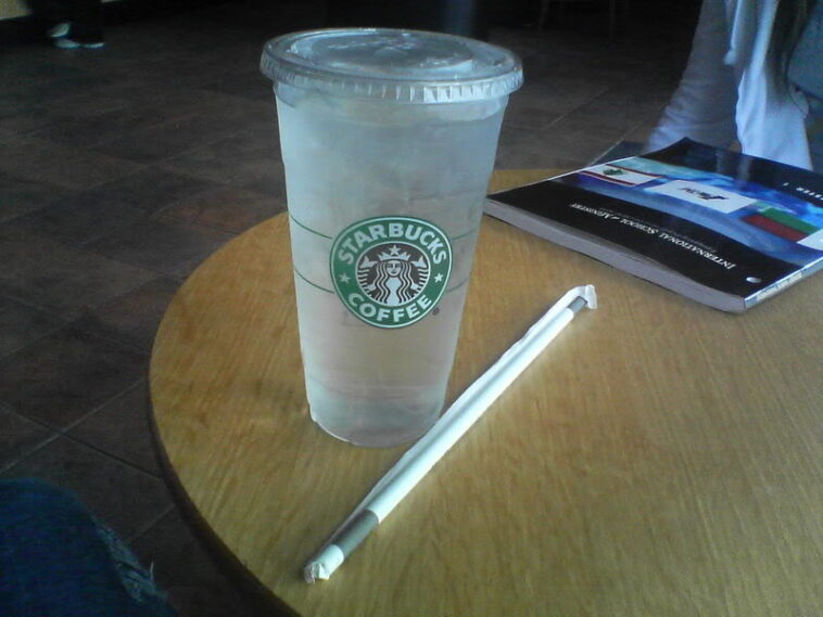 Is water free at Starbuck?