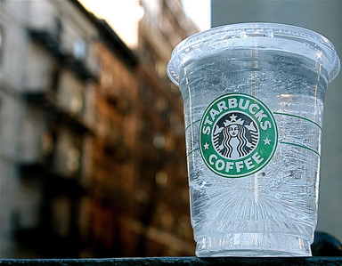 Is water free at Starbucks?