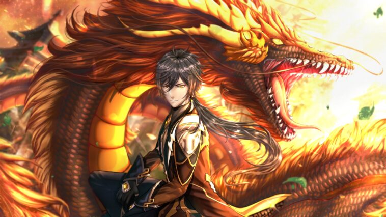 What Dragon is Zhongli?