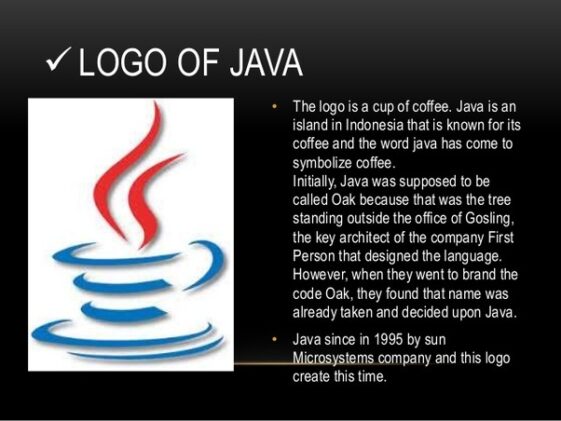 What Java means?