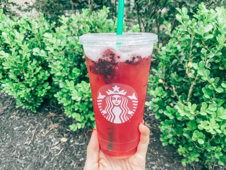What Starbucks drinks use raspberry syrup?