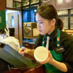 What app do Starbucks employees use?