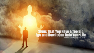 What are signs of a big ego?