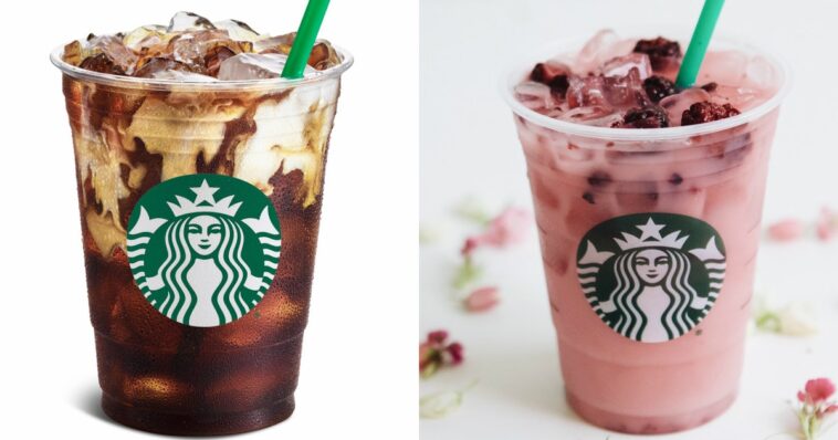 What are some seasonal drinks at Starbucks?