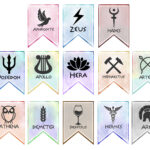 What are the 12 Greek gods in order?