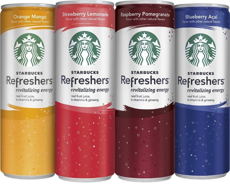 What are the Starbucks Refreshers made of?